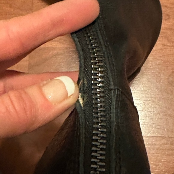 Franco Sarto Meyer Leather Riding Boots, Black, Full-back Zipper. NWOT - Picture 17 of 17